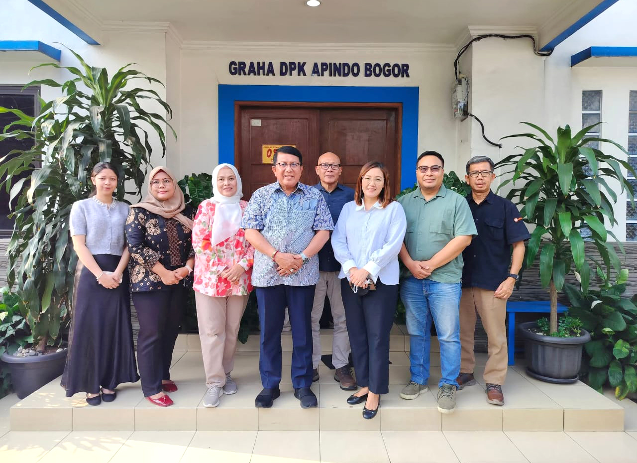 Audiensi Manajemen May Bank ke Kantor DPK APINDO Kabupaten Bogor dalam Rangka Kerjasama. Graha APINDO Kabupaten Bogor, 28 Juli 2025.